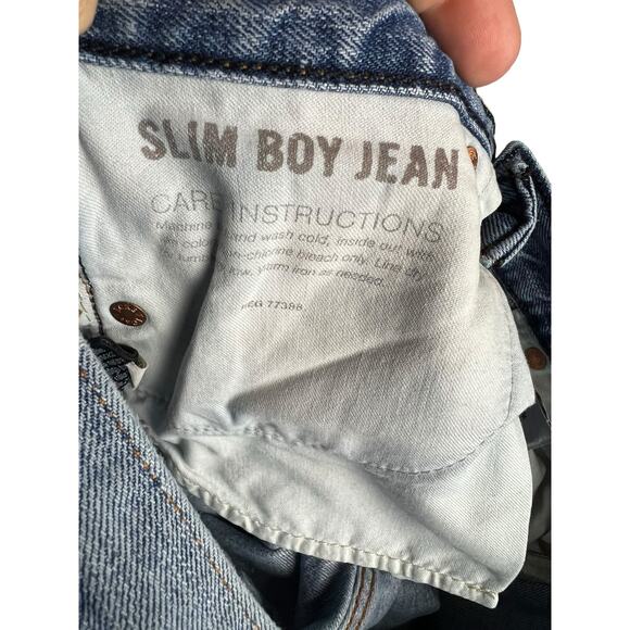 J.Crew Slim Boy Jean Womens Jeans size 26 Casual Basic Neutral Comfy Everyday - Picture 6 of 8